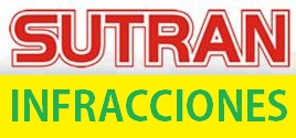 Sutran Infracciones y Sanciones